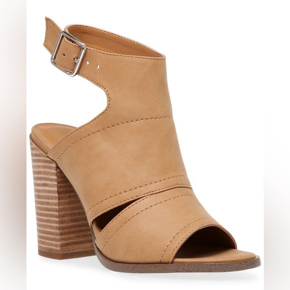 New DV Dolce Vita Brista Shooties Stacked Heel Booties Cut Out Sz 11 - Picture 1 of 14